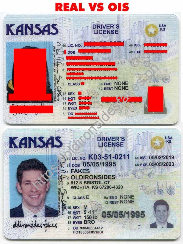 Kansas Driver License (KS)