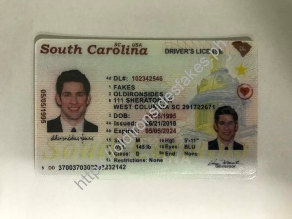 South Carolina Driver License(New SC O21) - Image 3