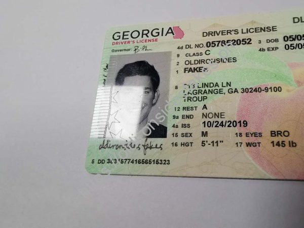 Georgia Driver License(New GA O21) - Image 3
