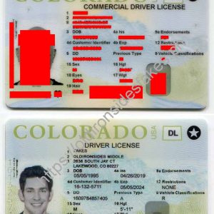 Colorado Driver License(New CO)