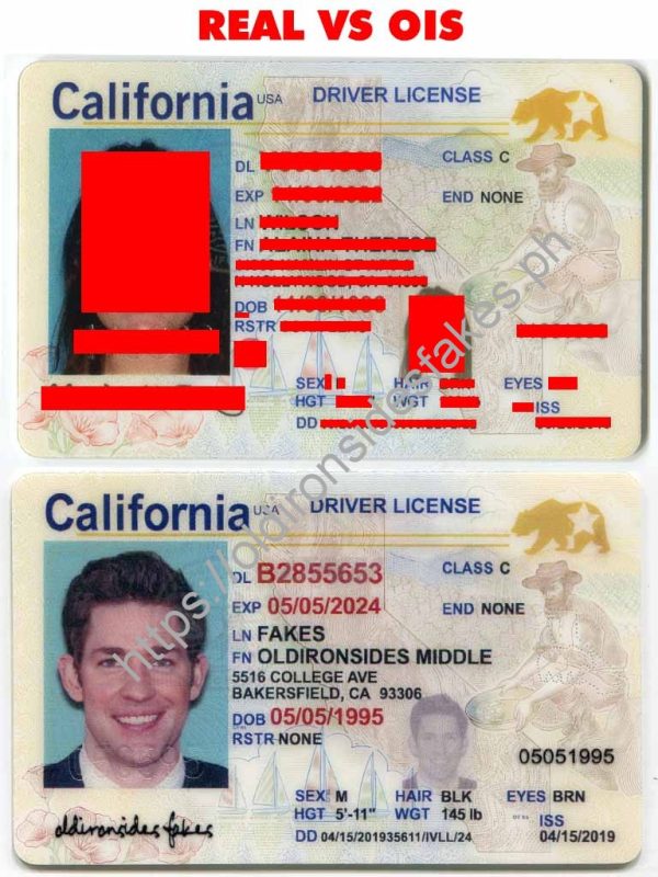 California Driver License(New CA O21)