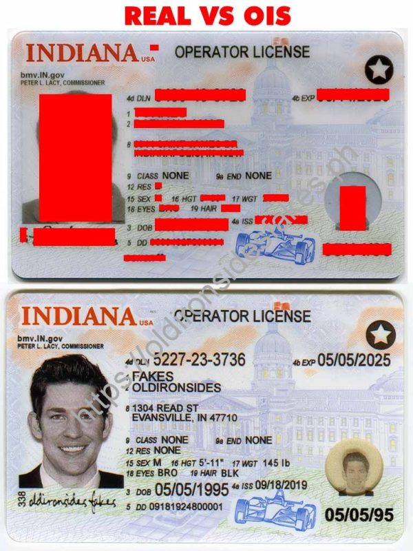Indiana Driver's License