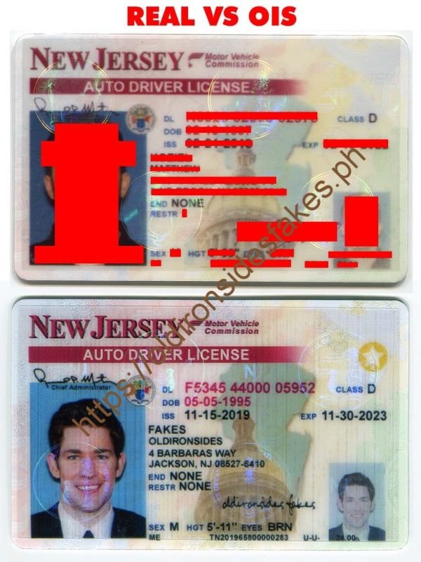 New Jersey Driver License