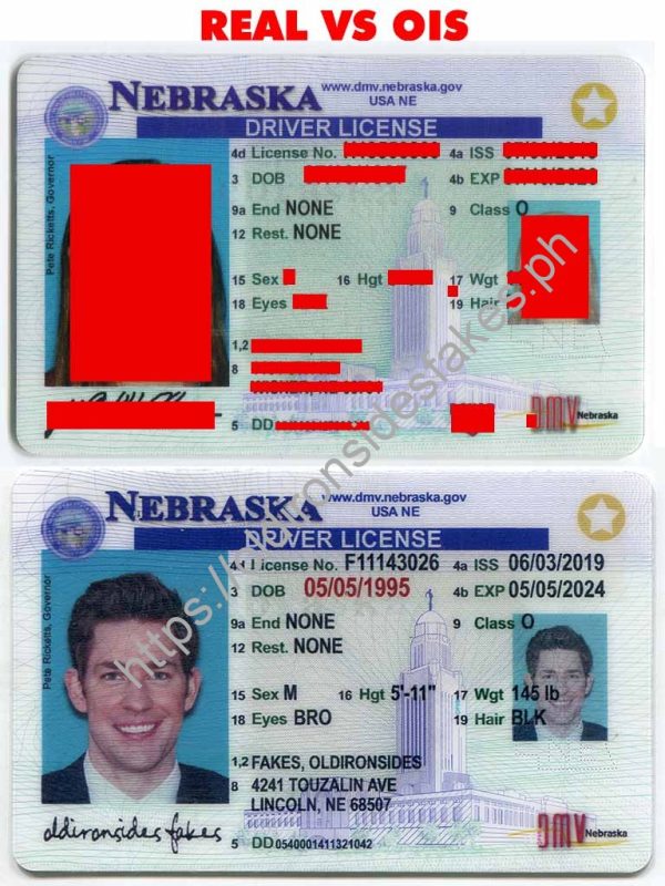 Nebraska Driver License (NE)